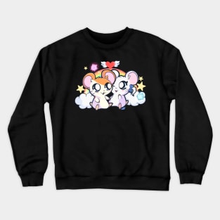 Hamtaro and Bijou Crewneck Sweatshirt